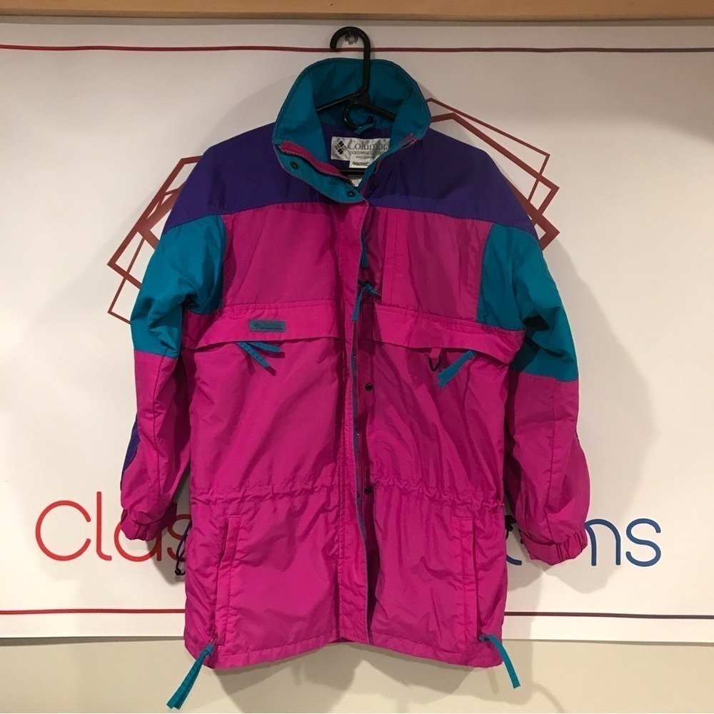 Vintage Womens Columbia Sportswear Brand Gizzmo 4 in 1 Full Zip Jacket Size S